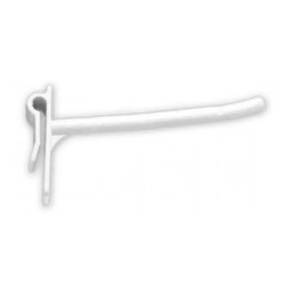GACS-075-BL Display Hook with Flap 75 mm White