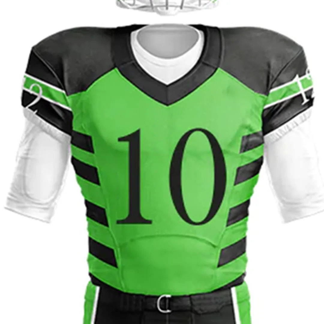 Quick-dry youth hot weather Lightweight American football uniform game warm-up Modern Team-specific american football jersey