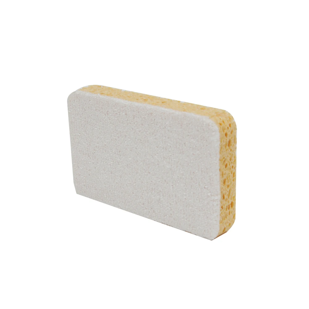 Wholesale Scouring Pads 100% Natural Custom Logo Reusable Dish Cellulose Loofah Cleaning Sponge For housecleaning