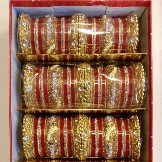 Wholesale Silk Thread Indian Bridal Bangles Set For Women And Girls, Wedding Party Wear Bangles Indian Wristband Bracelets