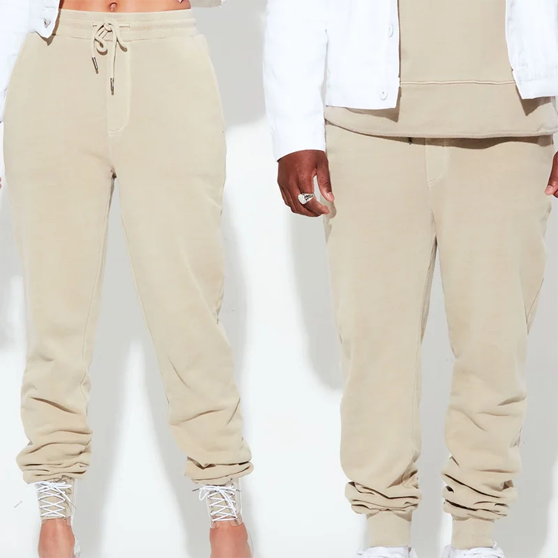 Wholesale Custom Cotton Sweat Suits Matching Tracksuit 2 Piece Set Unisex Sweat suits For Men and Women