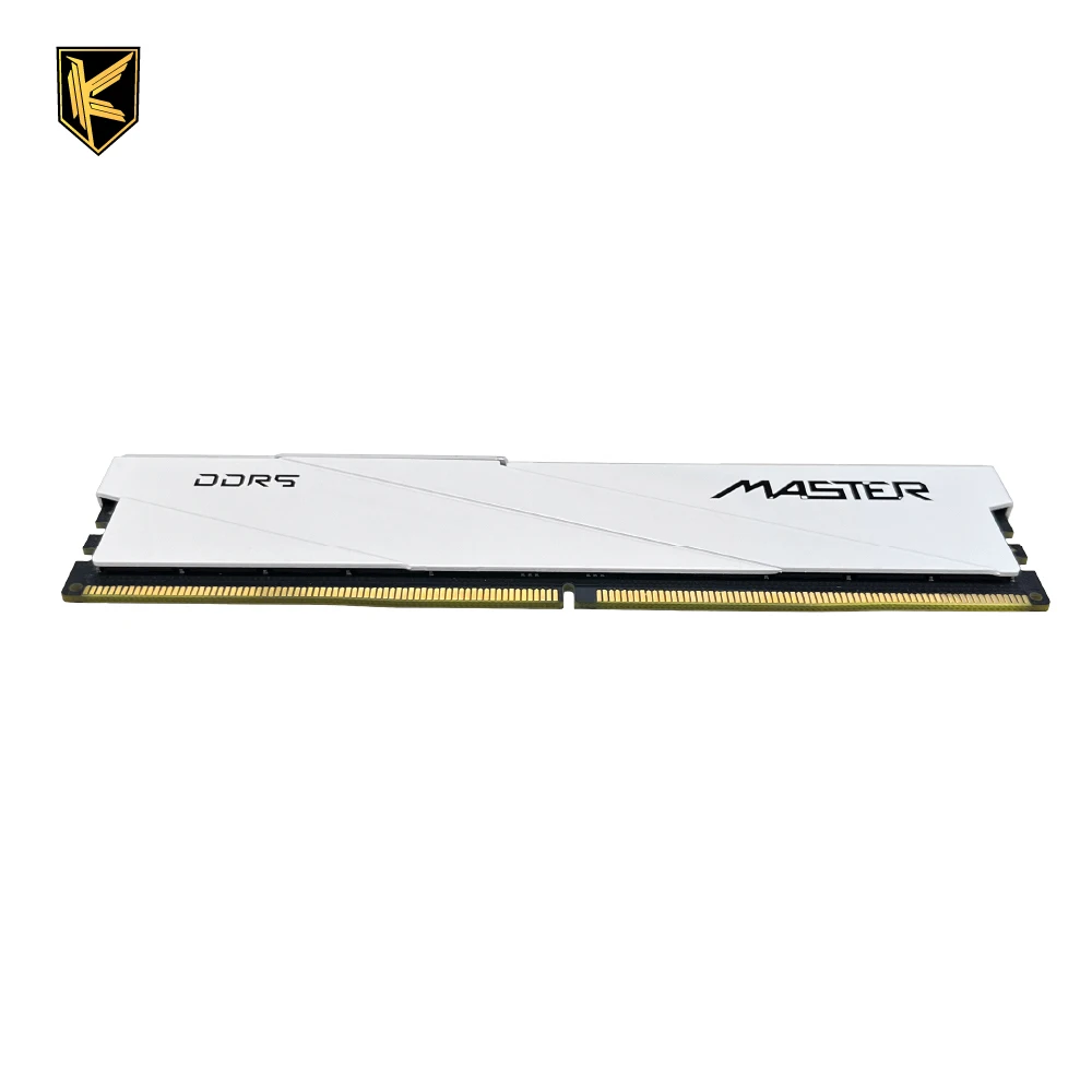 Белая оперативная память ddr5 16 ГБ 6000 МГц для игрового ПК