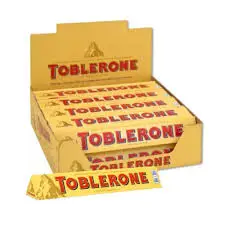 Toblerone из швейцарского молочного шоколада с медом и