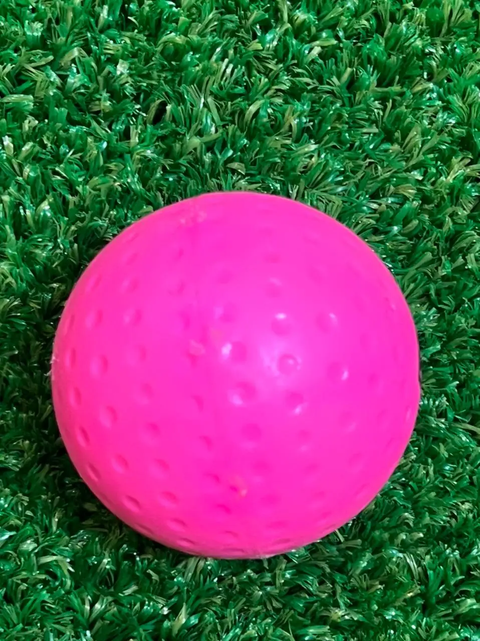 High-Quality Wholesale Custom Logo Sports Dimple PVC Field Hockey Ball from OEM Customized