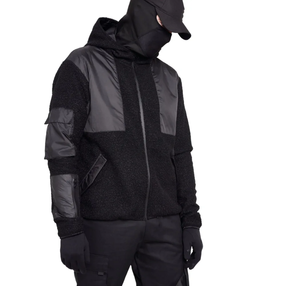 Techwear Jacket tech wear spring and autumn trend brand black couple tops men leather waterproof outdoor sports jacket