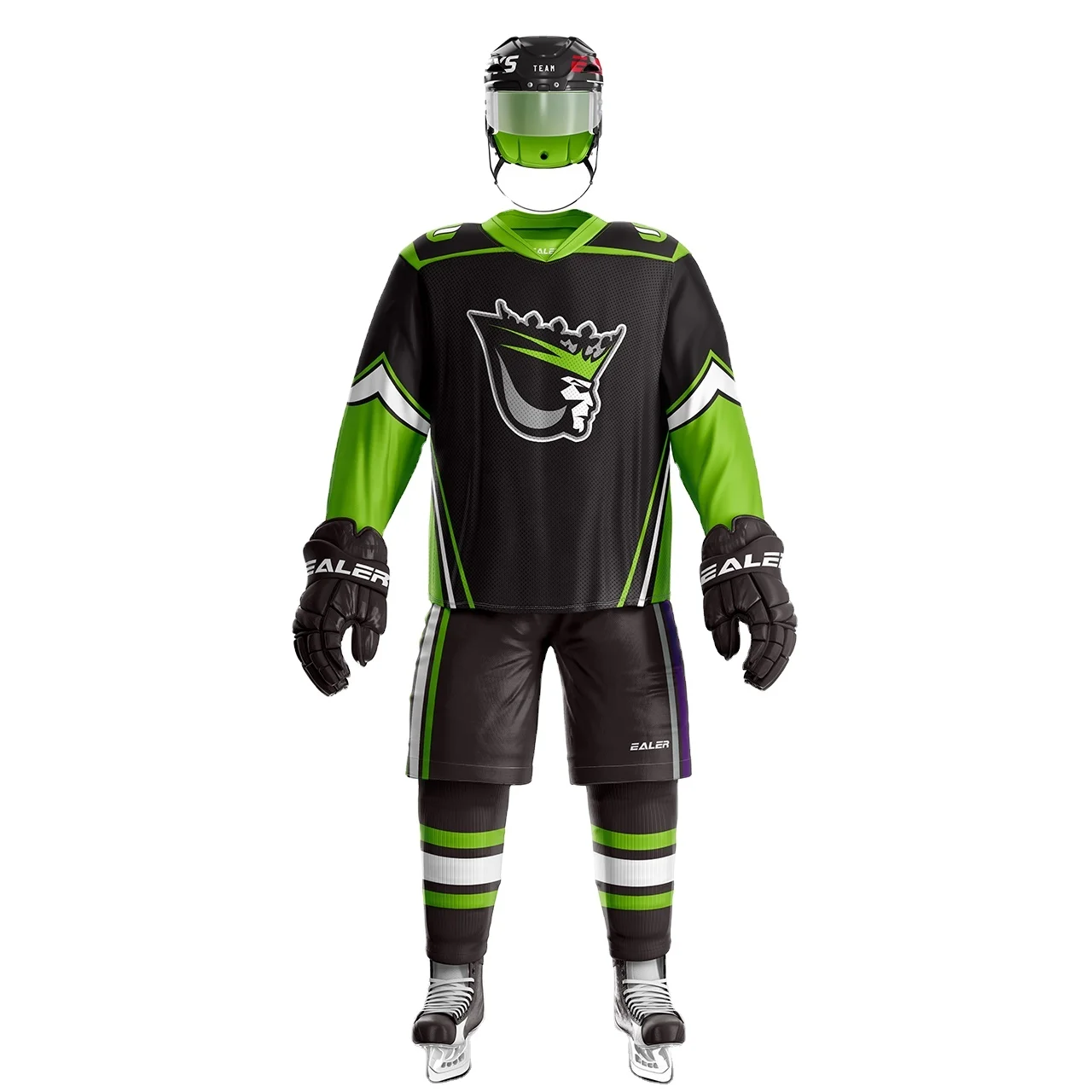OEM custom made oversized ice hockey jersey Premium Quality sublimation ice hockey Uniform set Uniform