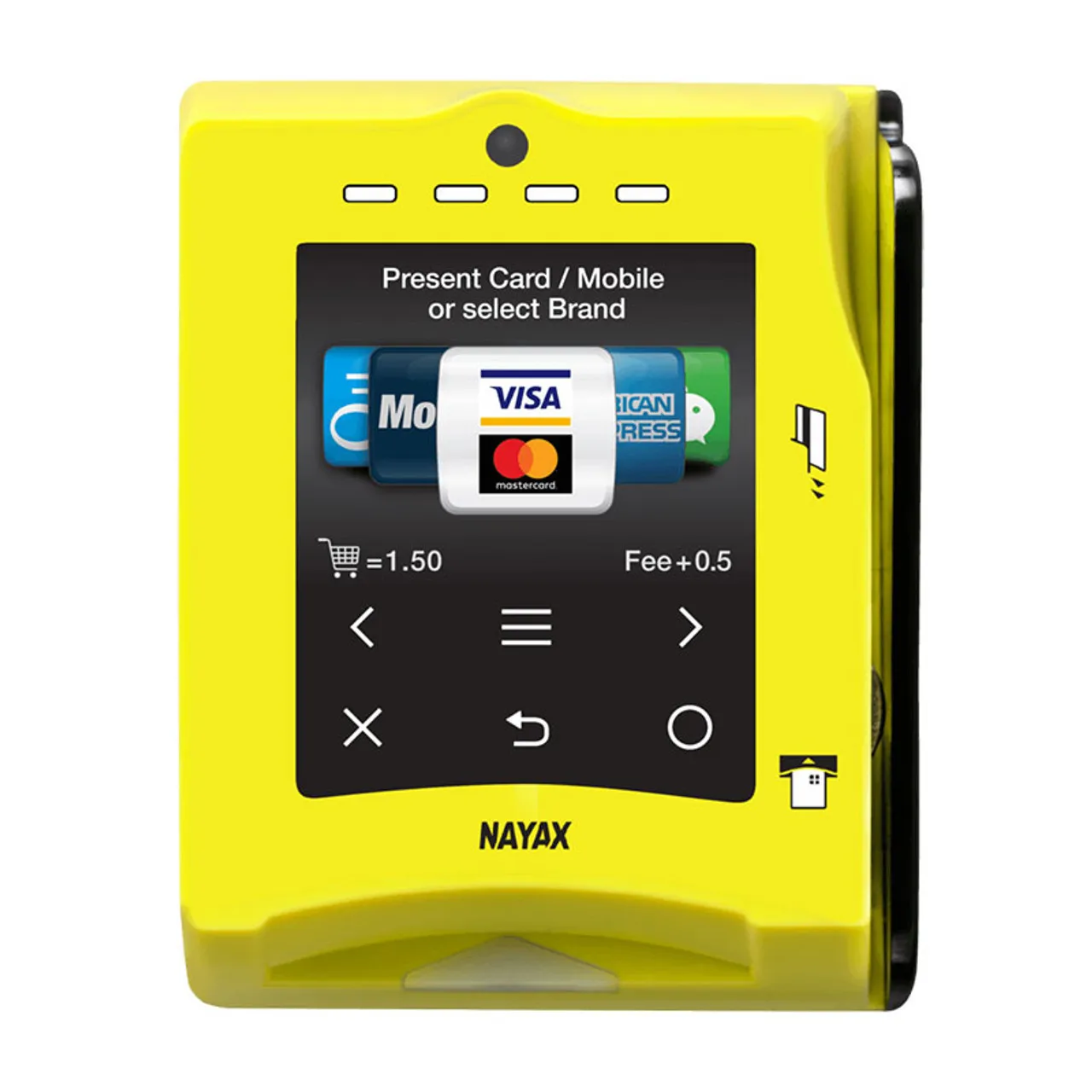 Touch type automatic cashless card reader scan code payment NFC Mexico MDB equipment