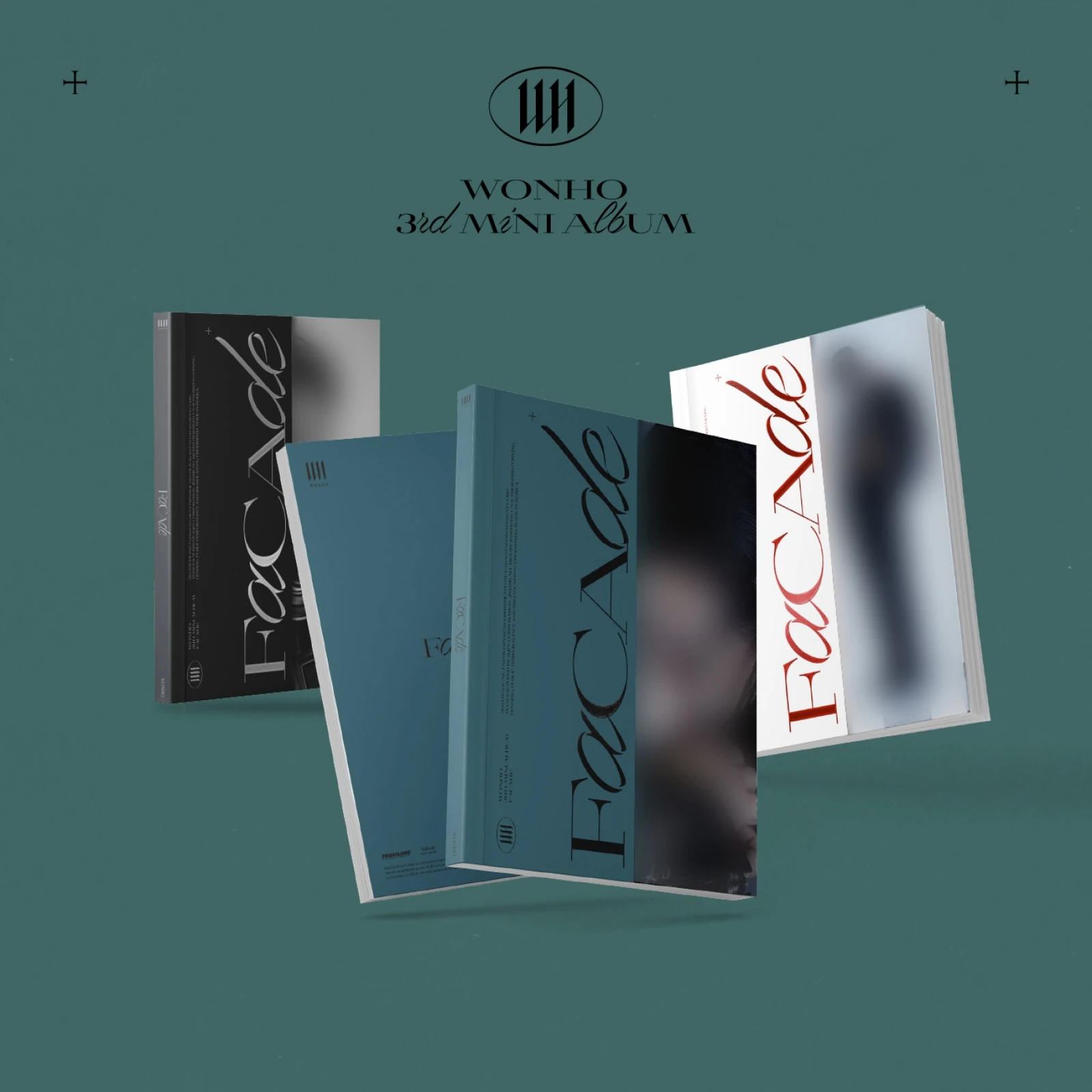 Оптовая продажа альбомов KPOP Корейская группа мальчиков WONHO 3-й мини-альбом фасад PHOHTO