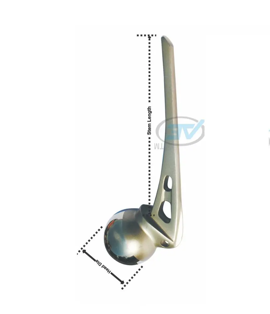 CE Certified India Manufacturer Wholesale Austin Moore Standard Stem at Lowest Price Hip Prosthesis Stainless Steel 316L