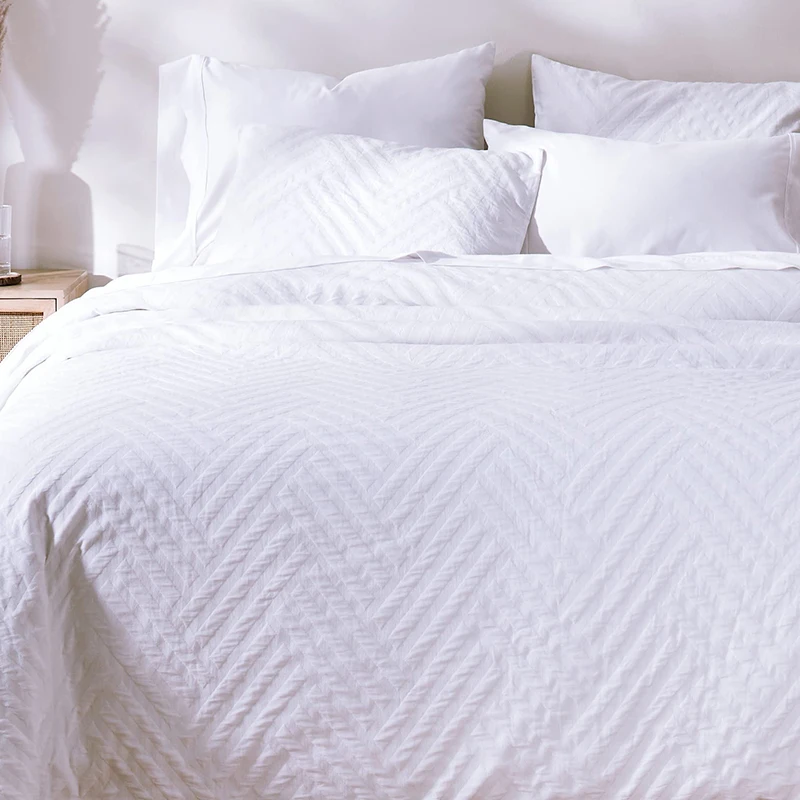 100% Set 100% Cotton Bed Sheet Set Bed Linen Four-piece Cotton Bed Sheet Anti-Static Queen Size Queen Size for Home