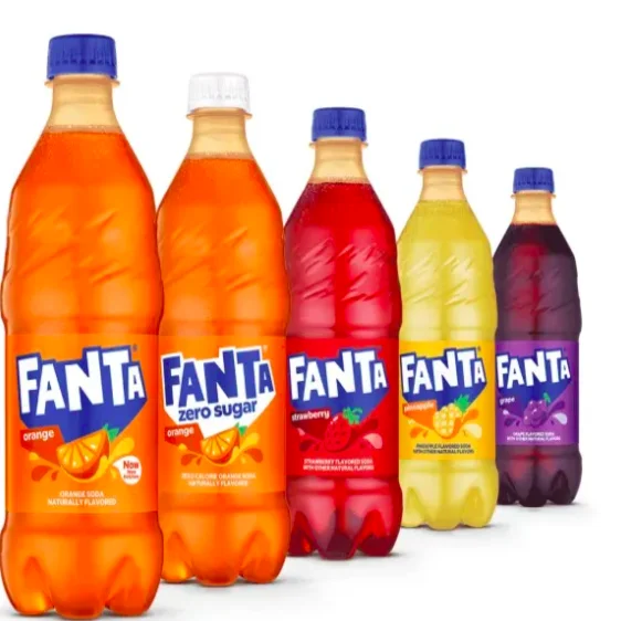 Fanta All flavors / Soft Drinks and Carbonated Drinks. Available in cans and bottle