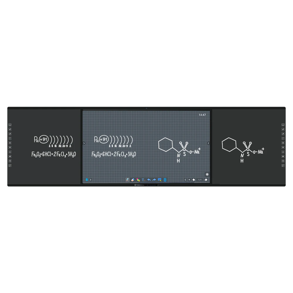 162 Inch Smart LCD Display Finger Multi-Touch Interactive Whiteboard for Meeting Room Classroom Digital Interactive Smart Board