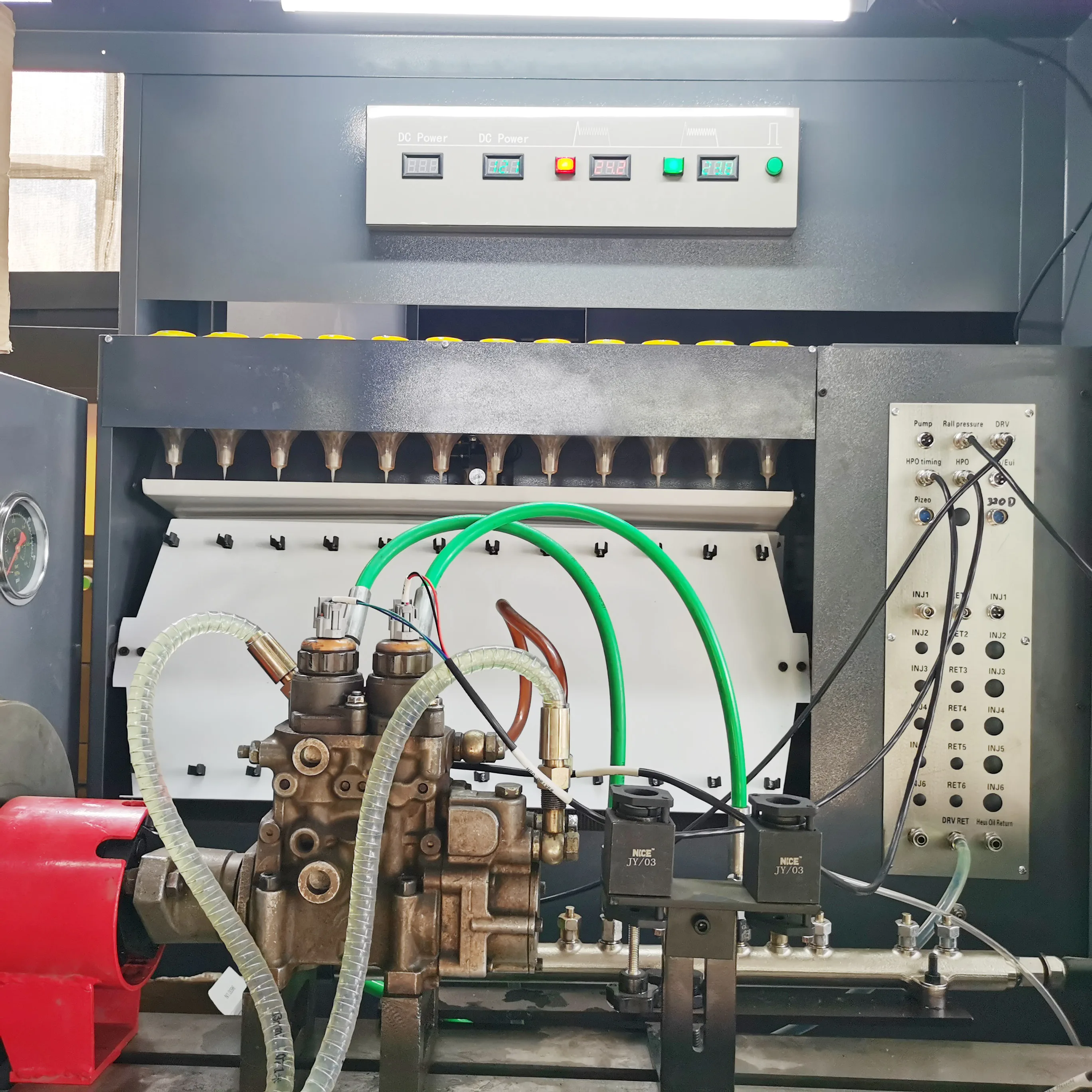 Shandong Beacon CR919 Common Rail Diesel Fuel Injection Pump Test Bench ISX PT VP44 VP37 EUI EUP Pump Tester