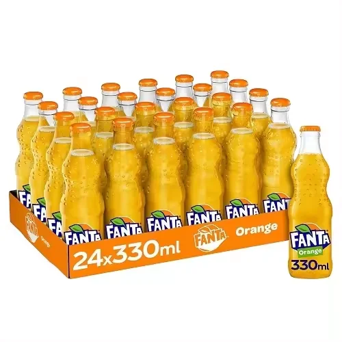 Fanta экзотические 330 мл/Fanta безалкогольные напитки/Fanta содовая упаковка 24x330 мл со всеми вкусами