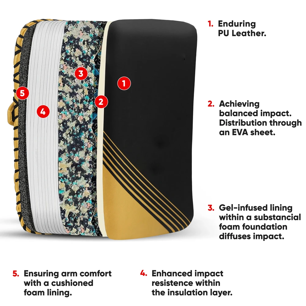 New Design Pads Soft Adjustable Kick Punching Shield Training Pad For Boxing And Material Arts Training Custom Kick Shield