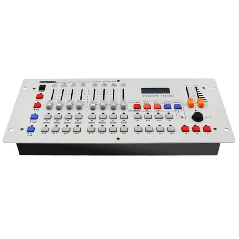 Customized stage 16CH rgbw dmx controller DMX 512 Decoder LED DMX512 controller 8 Channel fader 240 for RGBW LED strip lights