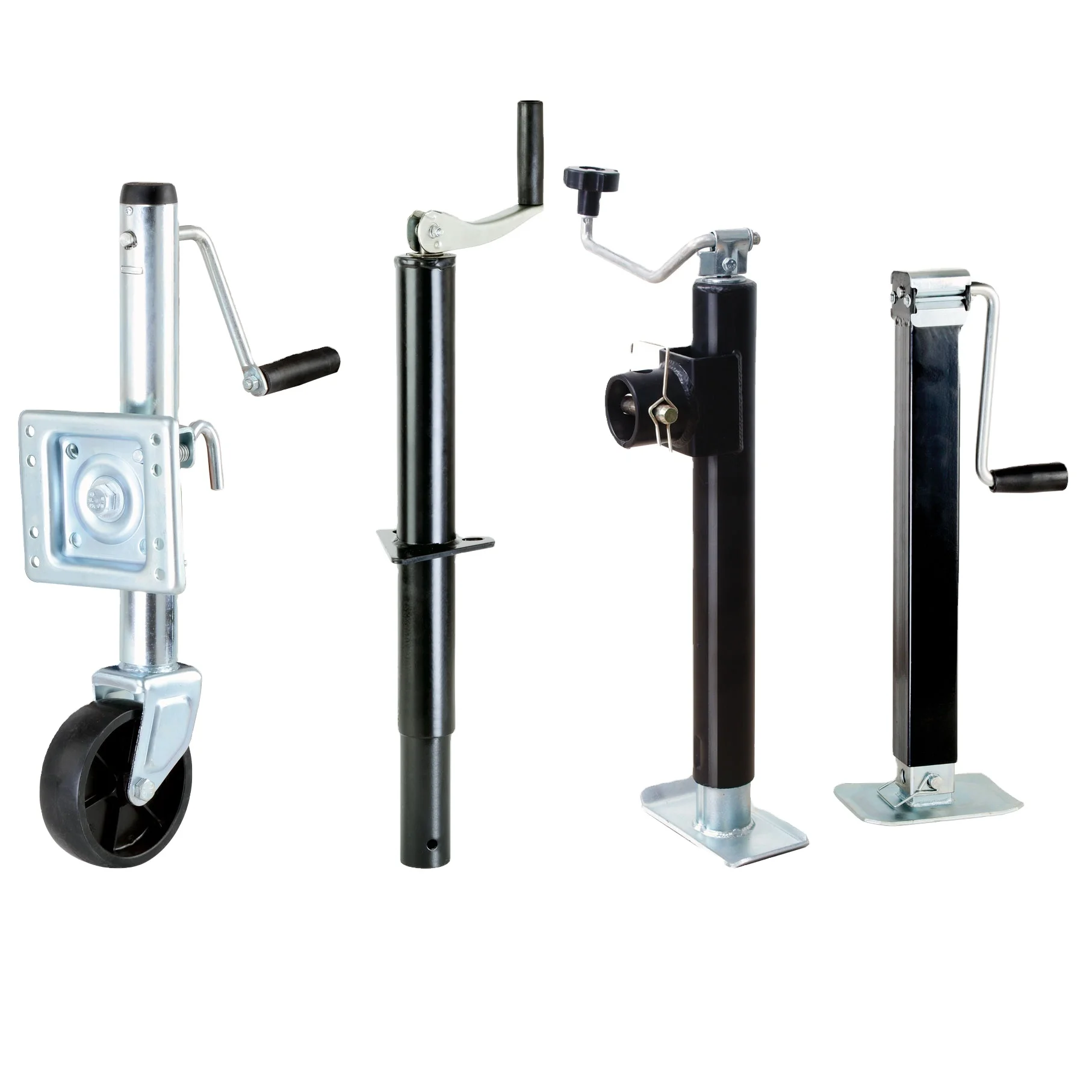 Boat RV Swing Away Camper Wheel Bolt On 1000 lbs Trailer Side Swivel