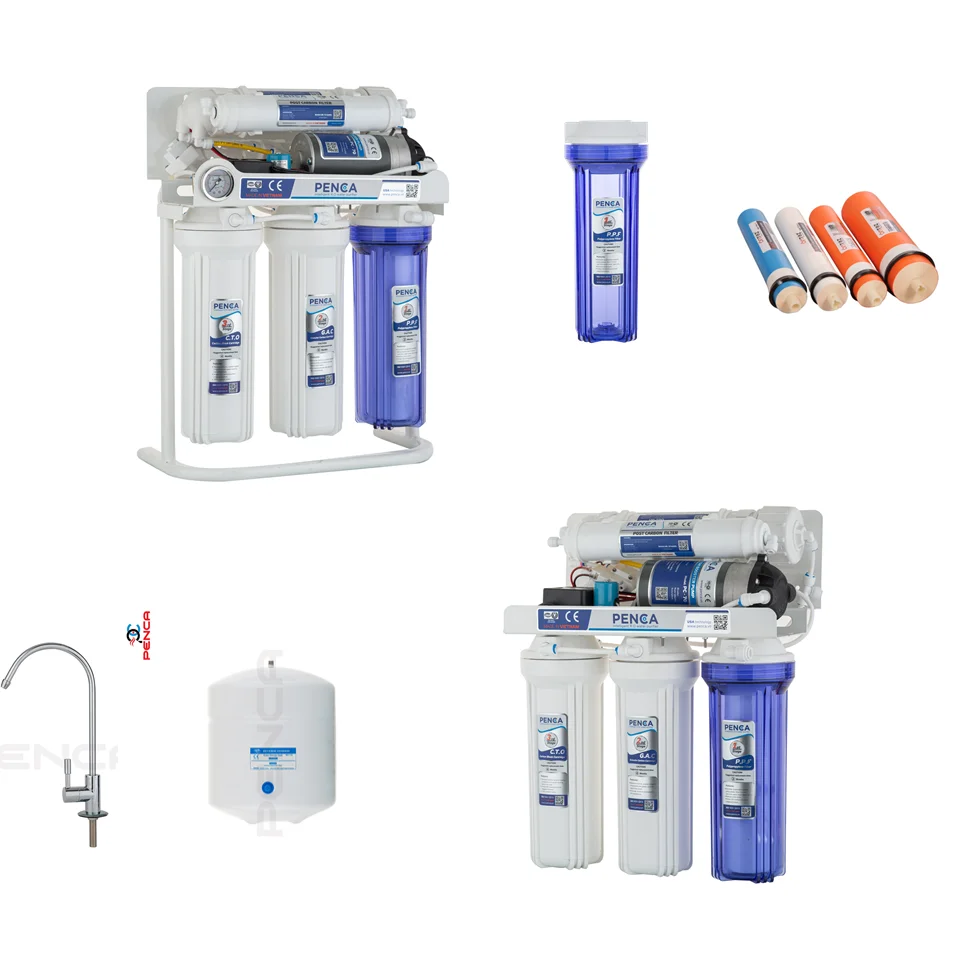 Factory Wholesale Water Filter Water Purifiers Reverse Osmosis Hot and Cold 4/5/7/8 Stage RO Water Dispenser and Purifier