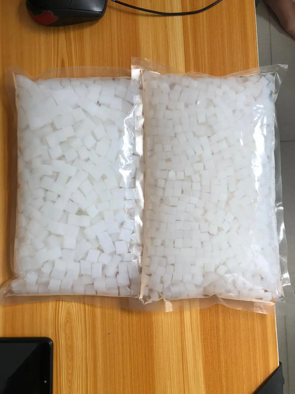 Микс-ароматизатор софтбокс Nata de coco Желейный напиток от производителя мяч бутылка конфеты вкусный белый пластик