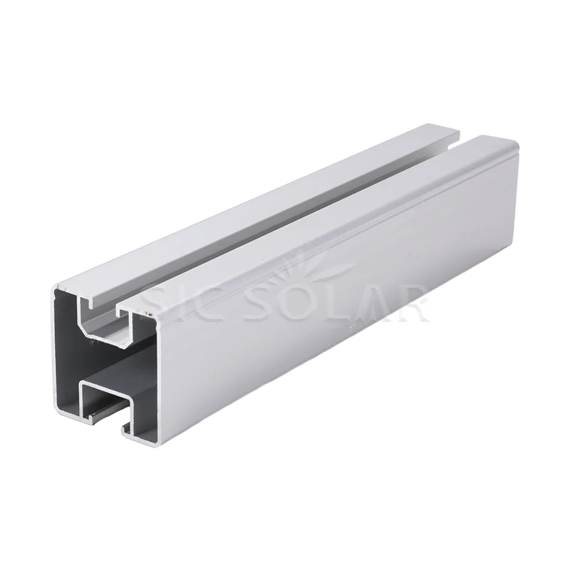 Aluminum Rail Solar Rack Rail Roof Tile Rail Si,ver