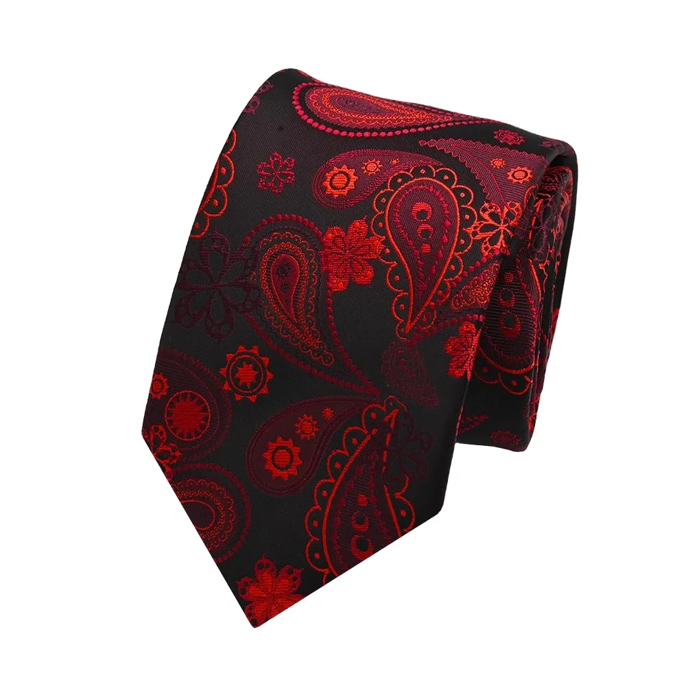 Мужские шелковые галстуки YiLi Shengzhou Jacquard Paisley