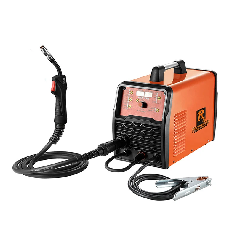 Schweibgerate Mig Mag Puls Mig-140 Dual Voltage Spool Gun 120 A Ac/Dc Tig Mig Mma Mag 5 In 1 Cut Welder Machine