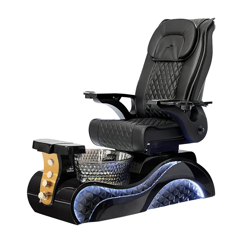 Professional Custom Beauty Nail Salon Modern Reclining Electric Manicure Foot Spa Luxury Massage Pedicure Chairs for nail salon