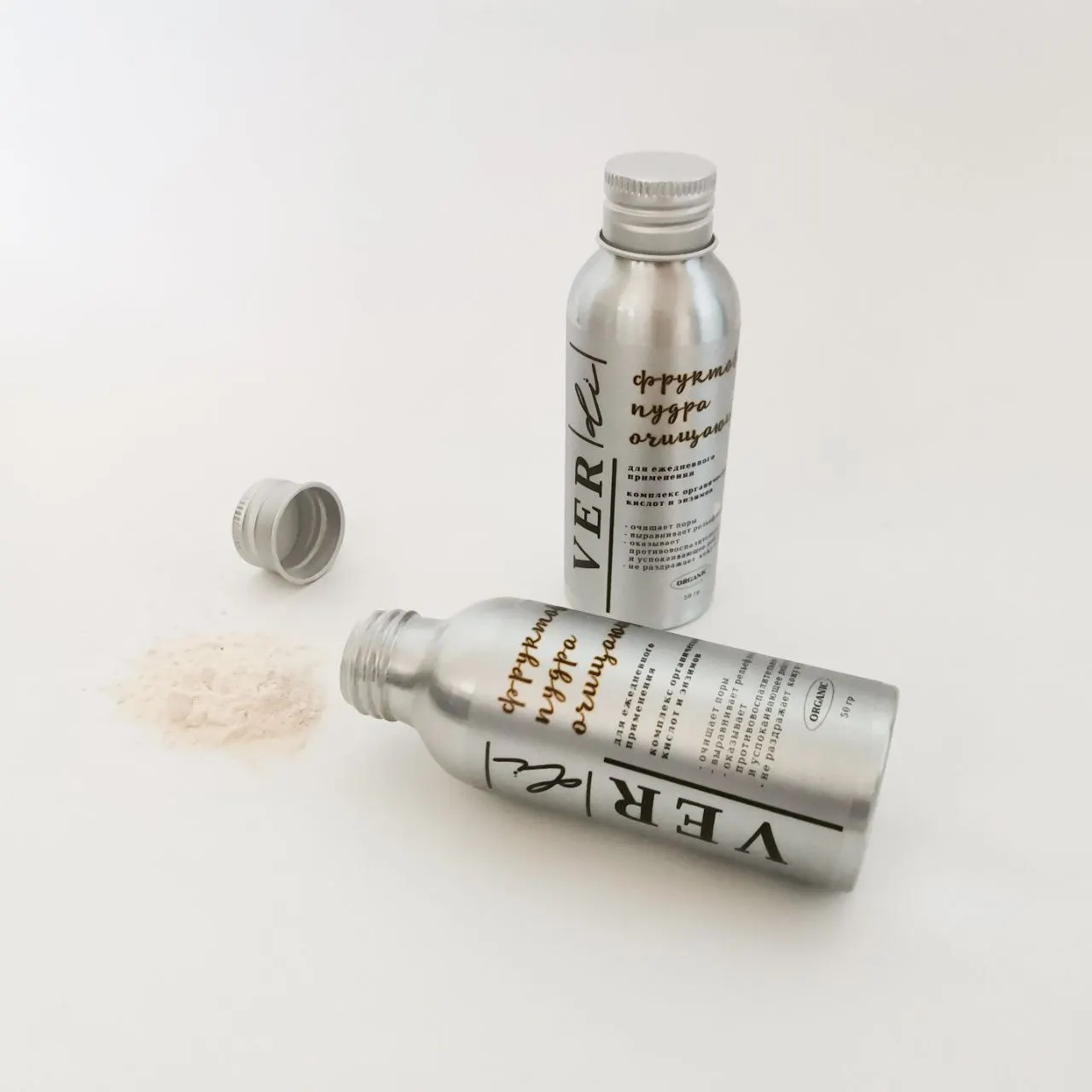 New product cleansing powder organic cosmetic
