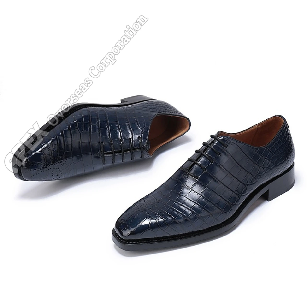 Formal Alligator Oxford Alligator Leather Dress Shoes Men Crocodile Pattern Leather Shoes High Quality Business Shoes for men