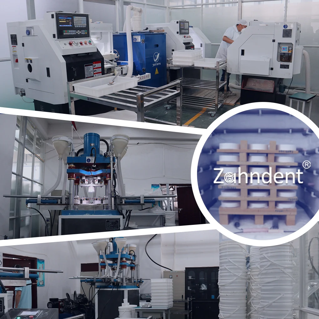 Zahndent производитель cad cam 43% стоматологическая лаборатория керамический циркониевый блок