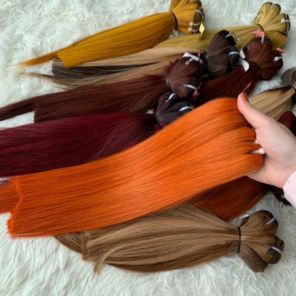 Лучшее качество SDD окрашенные по всей цене костные Прямые Цветные волосы пучок сырые вьетнамские волосы