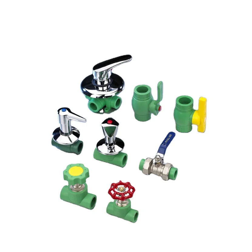 Factory Wholesale PPR Stop valve gate valve Concealed Valve for ppr household water supply system