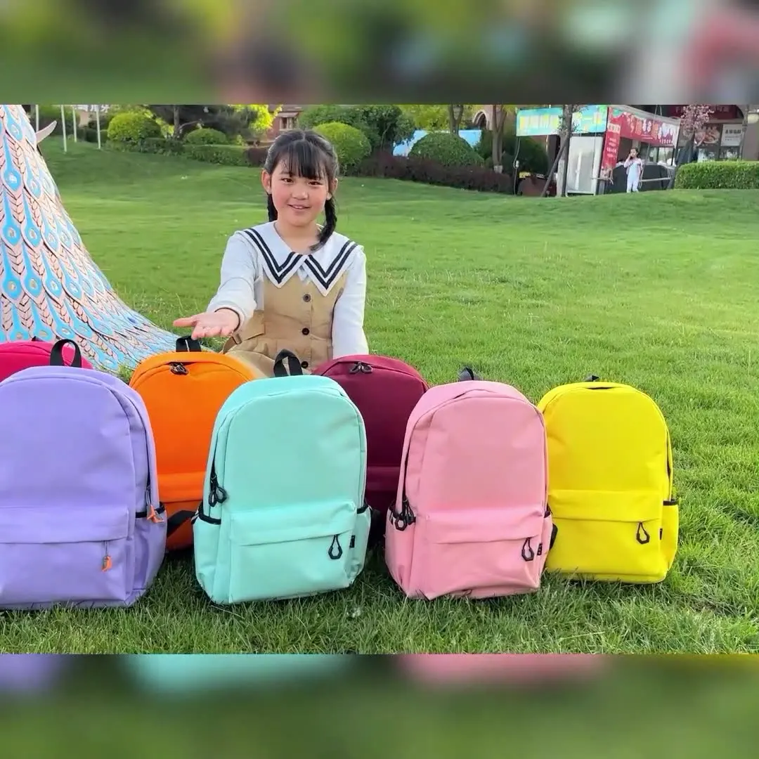 High quality fashion waterproof students children school bags backpacks