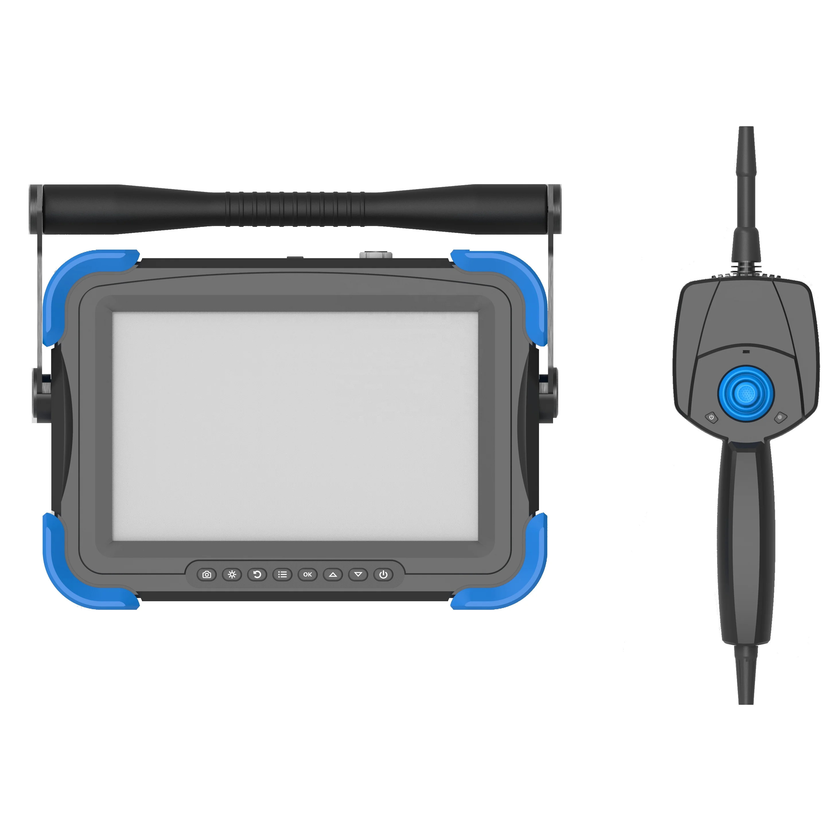 Articulating industrial endoscope with HD image sensor , artculation of 360 degrees