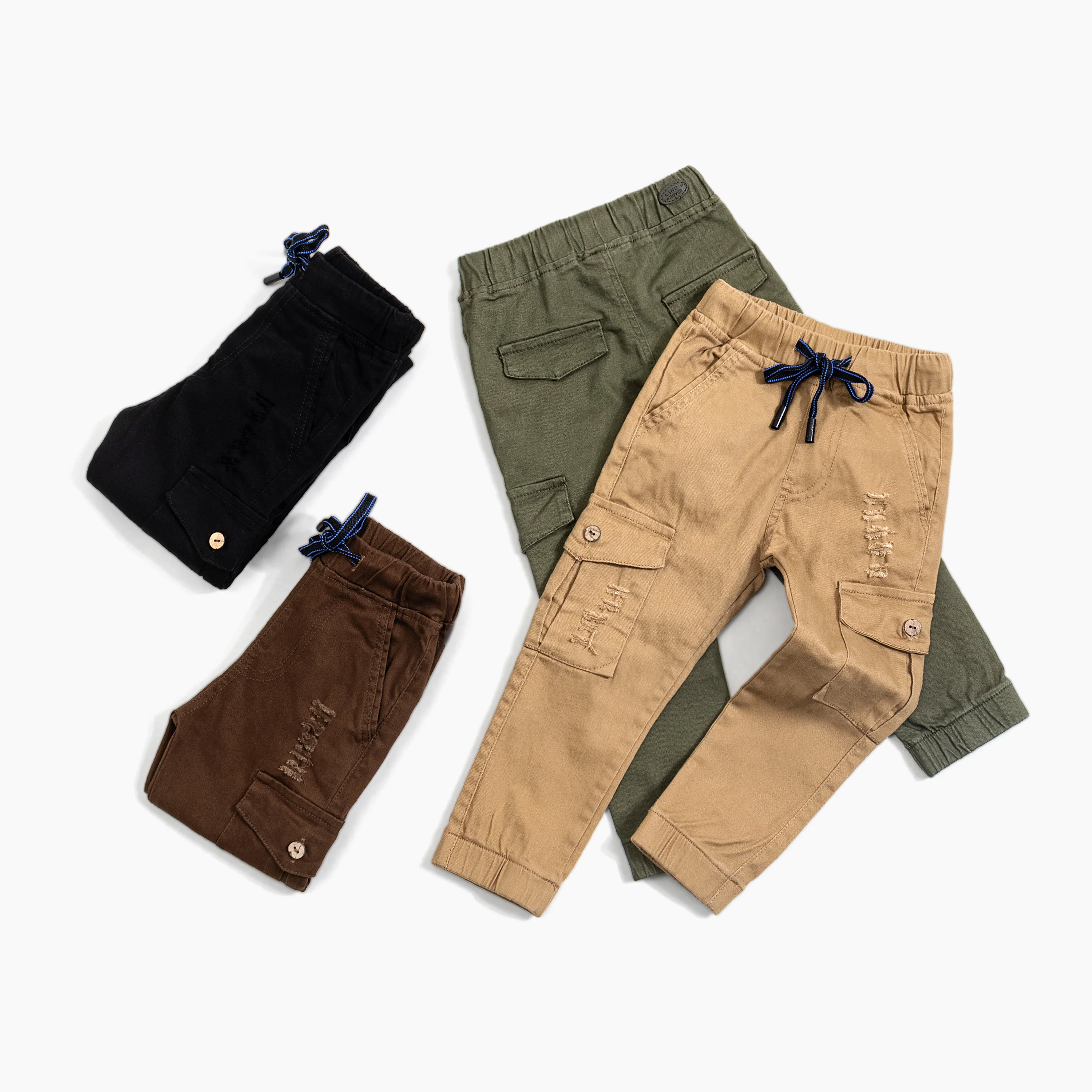 Custom cargo pants children larger pantalones para ninos de 8 a 14 kids cargo pants