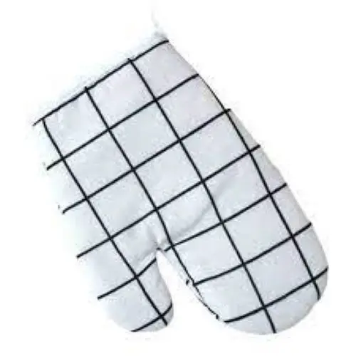 Print Cotton Oven Mitt Set With Custom Top Quality Polyester Oven Glove At Breathable Cooking Heat Resistant Cotton Oven Glove