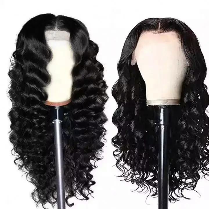 13X6 HD Peruvian Lace Frontal Wig Brazilian Virgin Swiss Closure Lace Front Bone Straight Human Hair Wigs For Black Women