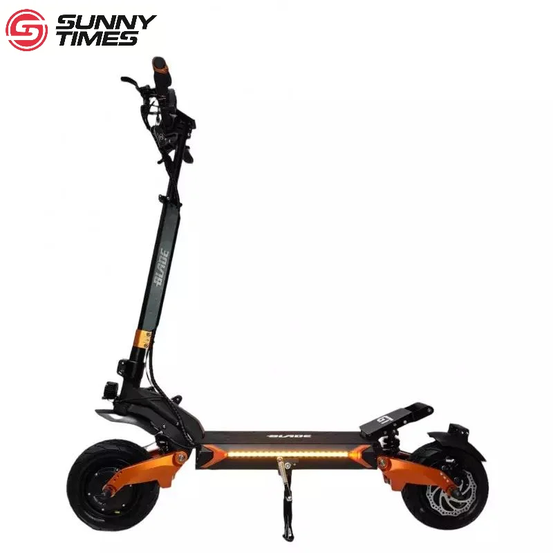 1500 W*2 Dual Motor Max Speed 85 KM/H Teverun Blade GT+ Electric Scooter TFT Full Display