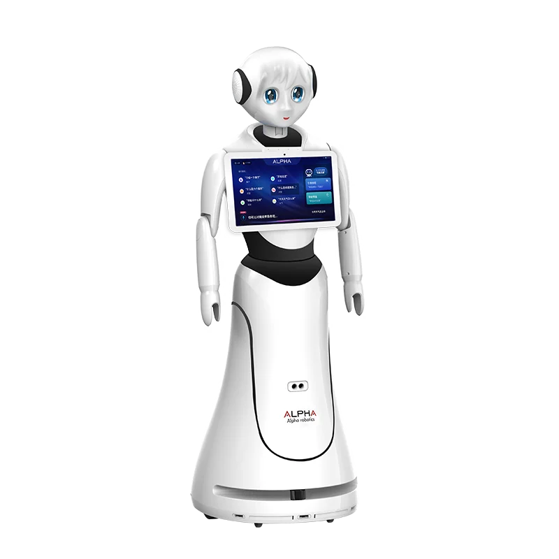 Alpha Robotics intelligent AI Service Humanoid Welcoming Alice reception Robot