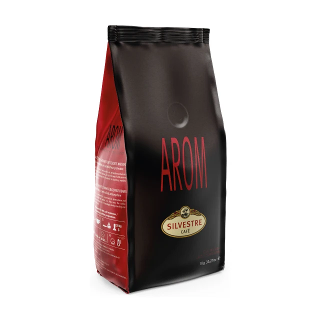 Spanish high quality medium roast 70 % arabica 30 % robusta coffee beans 1 kg bag for horeca home or office