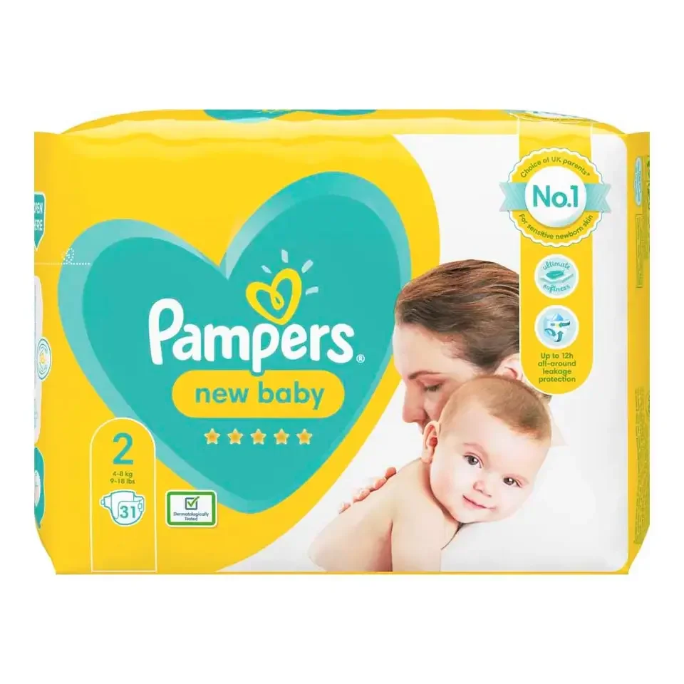 Best Quality Pampers Baby Dry Nappies/ New born Baby Diapers size 2 size 4 and Jumbo baby pampers