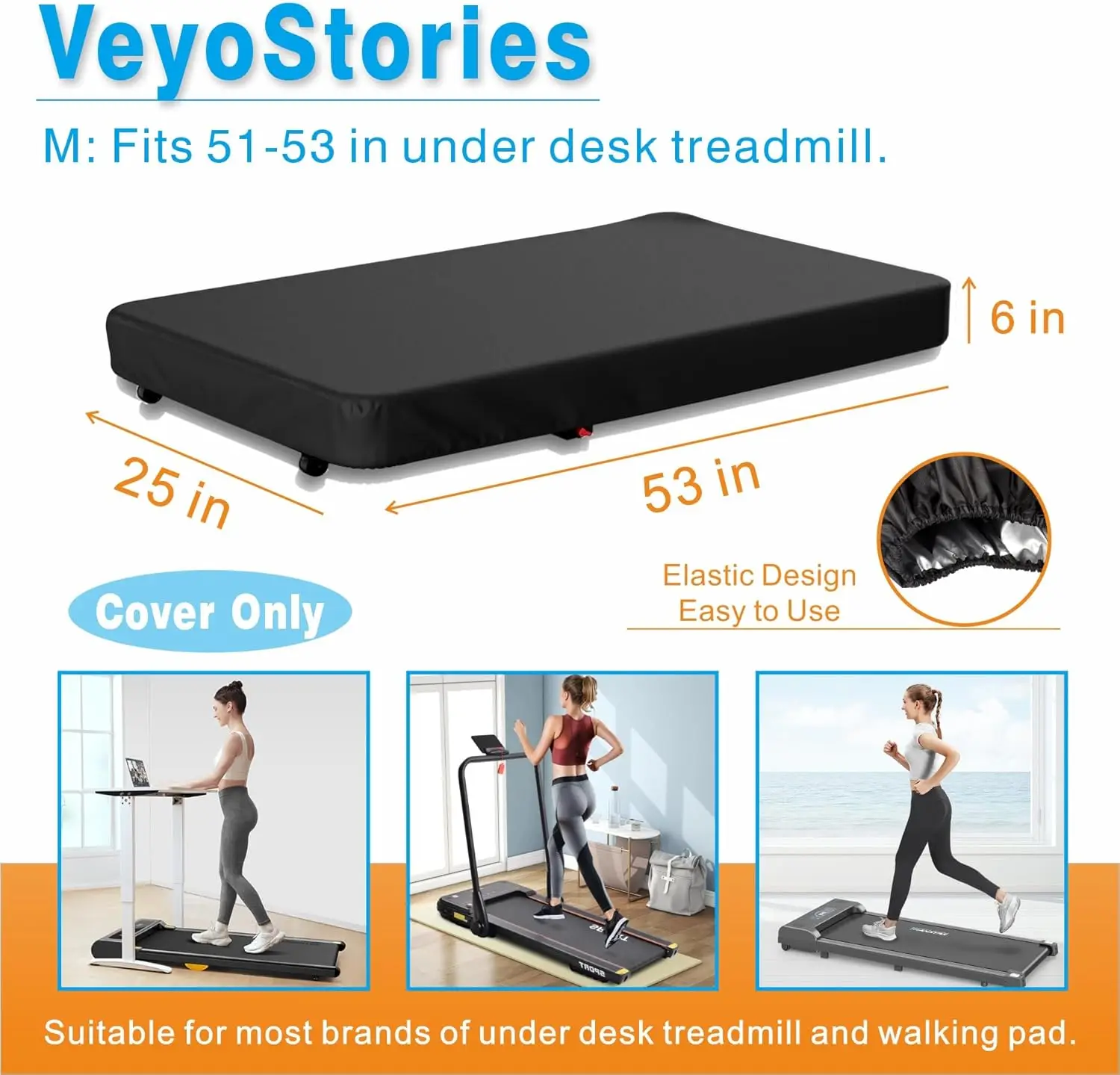 Walk Guard Treadmill Cover Waterproof & Dustproof Protection for Home & Office