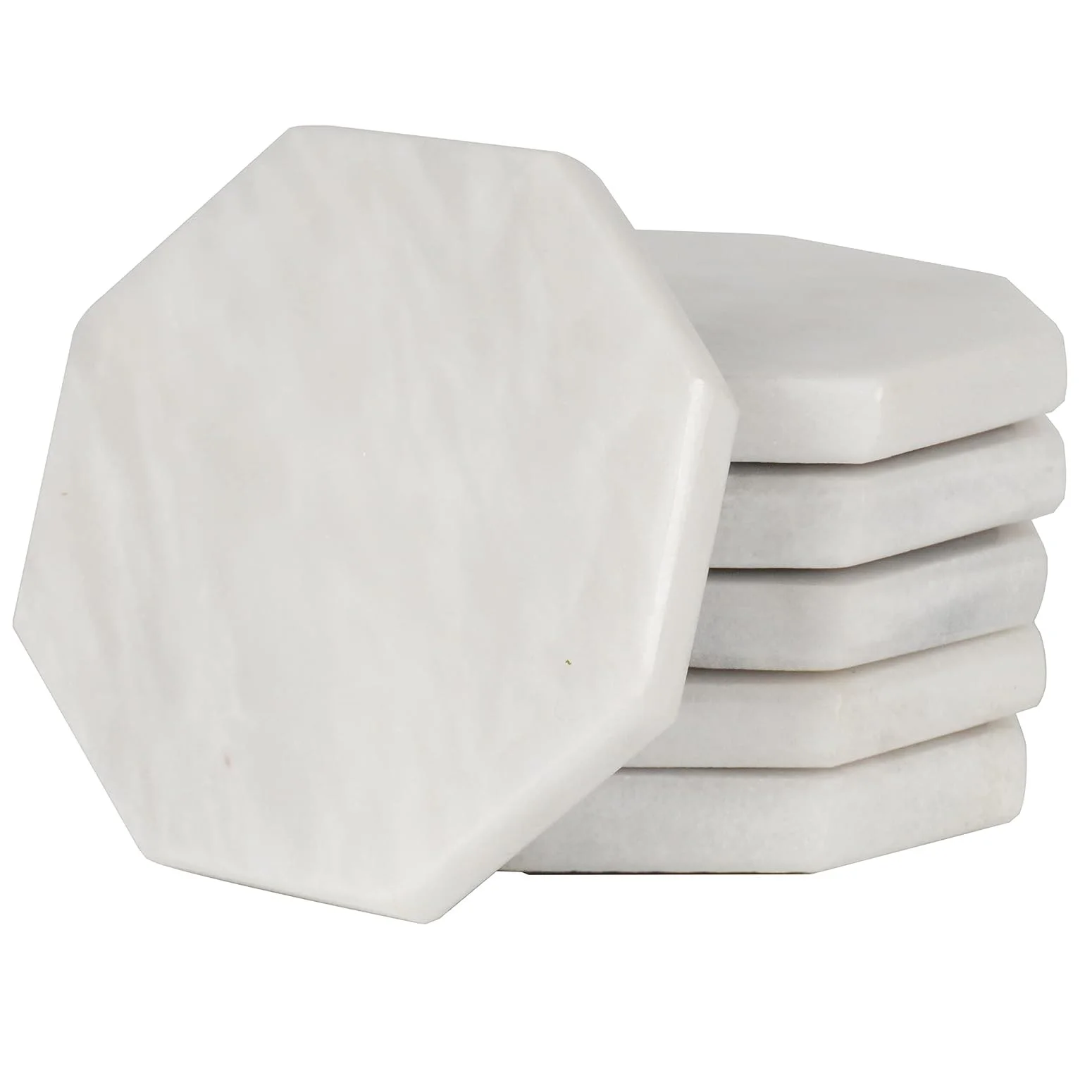Marble Coaster Design With Metal Inlay Brass Leaf Branch Pattern Heart Shape White Marble Coaster For Kitchen Countertop