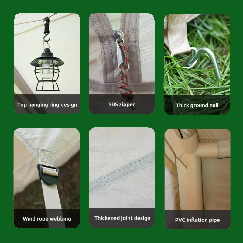 Inflatable Air Tent Lightweight Portable Outdoor Camping Gear