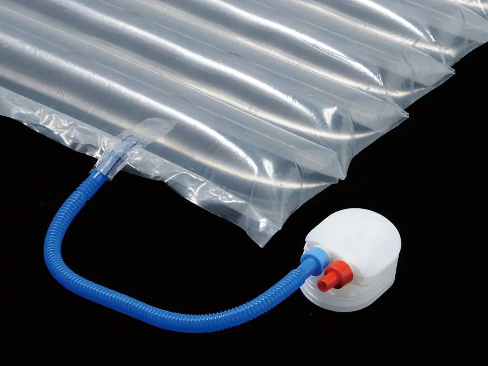 Single Camping Cot Emergency Inflatable Folding Air Mattress with Pump Foldable and Sheet Included