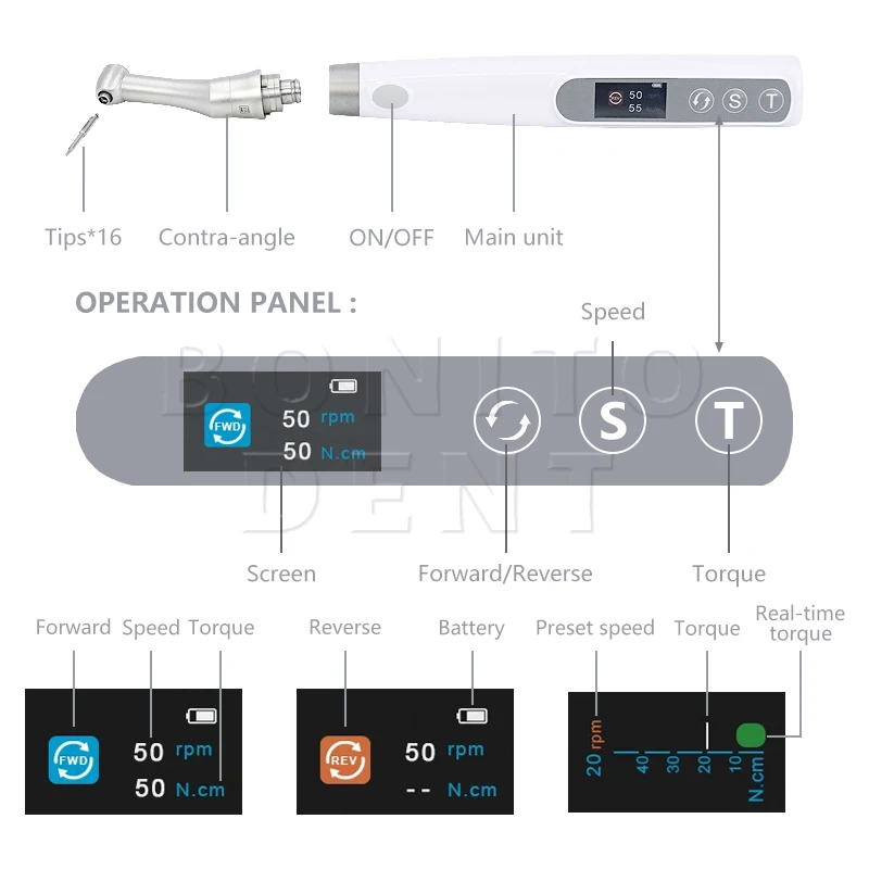 Electric Wireless Torque Driver Dental Implant implant tools torque wrench Dental implant tools