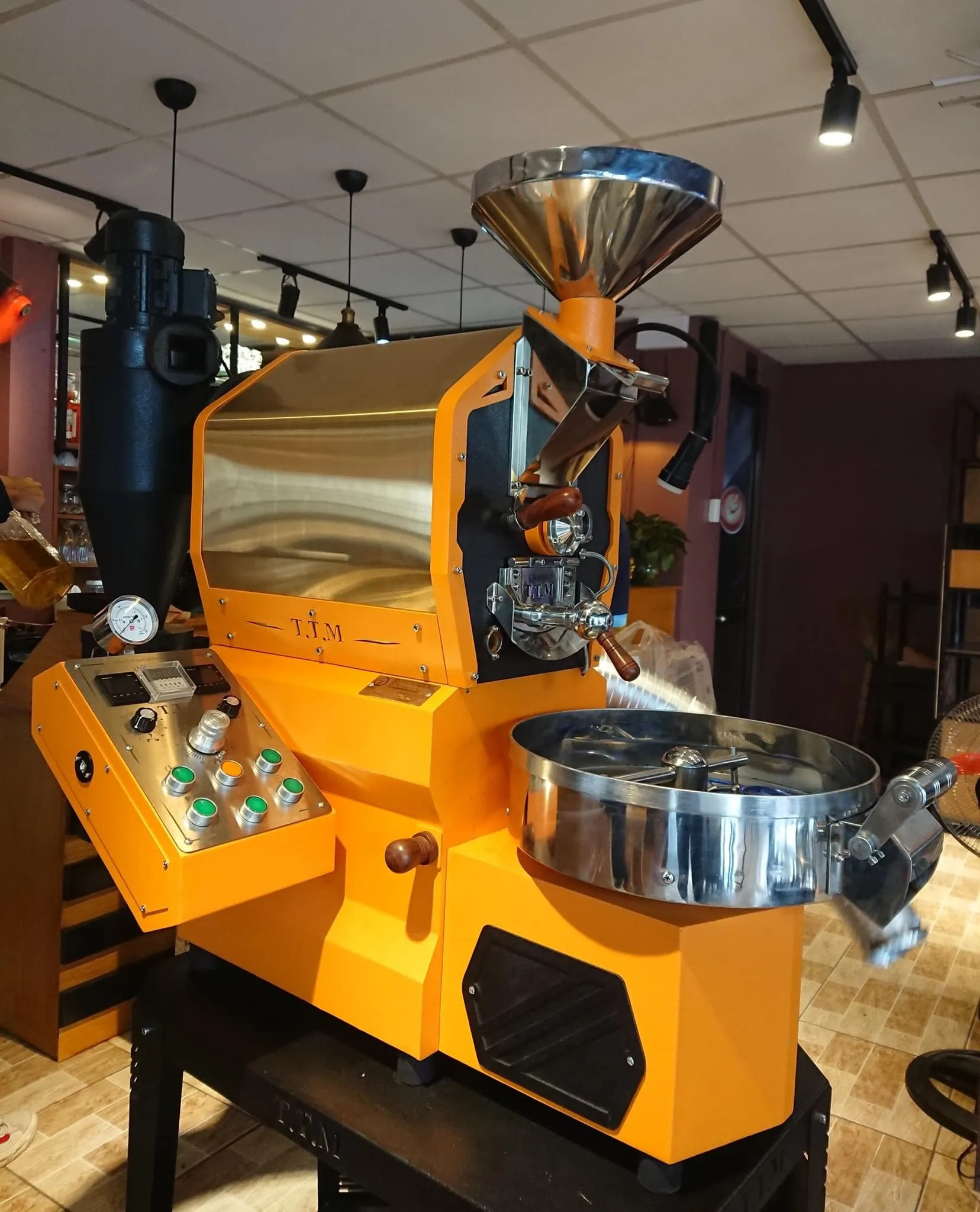 Gas Commercial Stainless steel Coffee Roasting Machine 5kg to 120kg from Viet Nam UG Probat