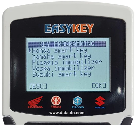Новейшая версия инструмента Easykey обновление функция быстрой регистрации ключей диагностический сканер для мотоциклов