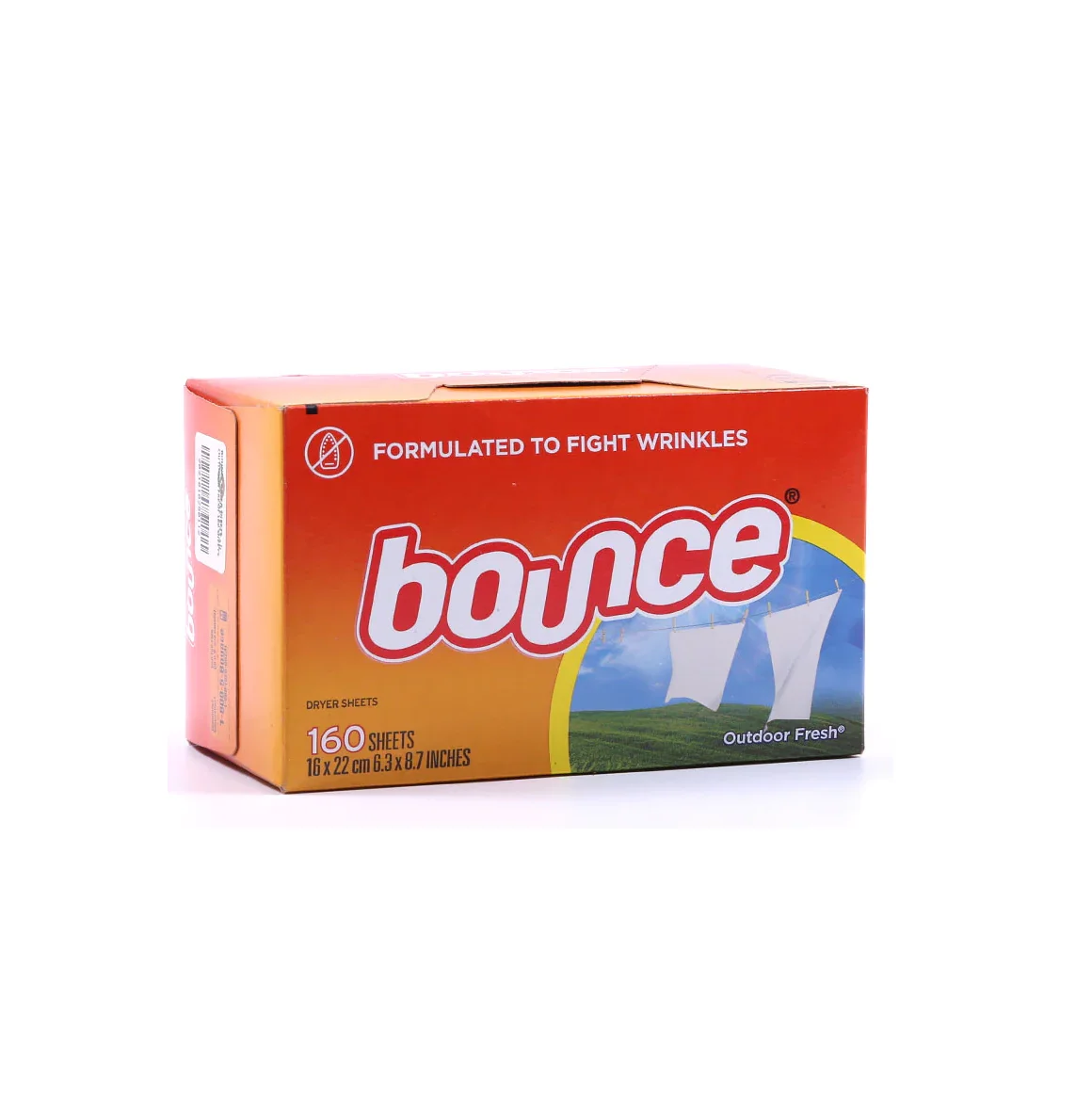 Direct Supplier Of Bounce Outdoor Fresh, 160 Count Fabric Softener Dryer Sheets At Wholesale Price