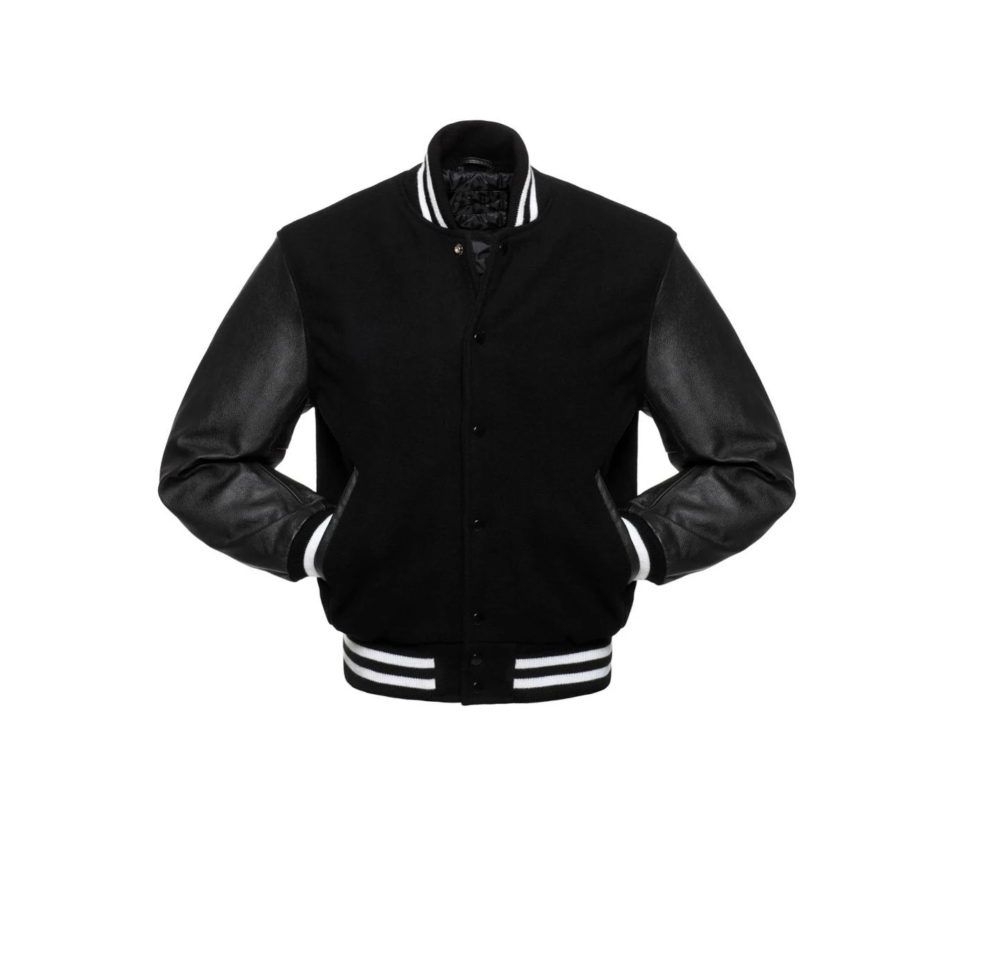 High Quality Regular Or Custom Size Plain Varsity American Oversized Baseball Varsity Jackets